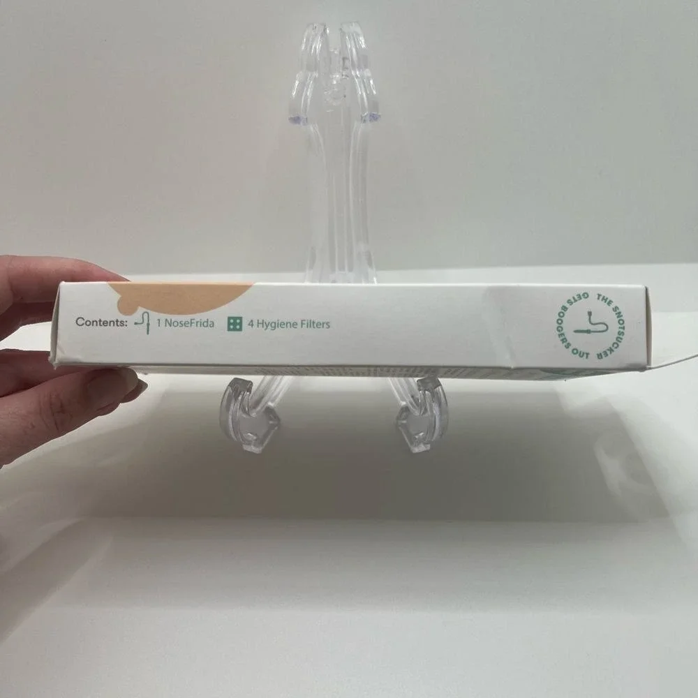 Nosefrida Nose Frida‎ Baby Toddler Snot sucker Nasal Aspirator + 4 Filters NEW